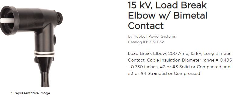 15kv Elbow #2sol